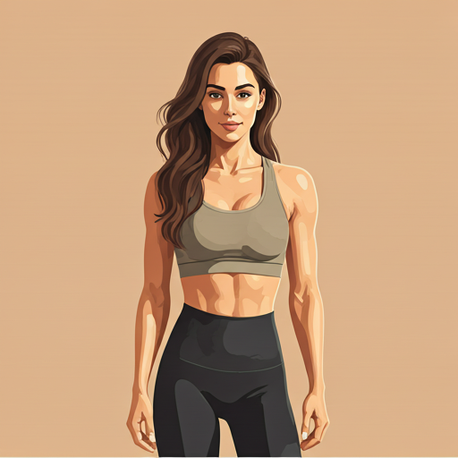 Portrait of a female fitness enthusiast